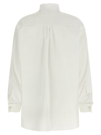 Kenzo Lavallière Collar Shirt White