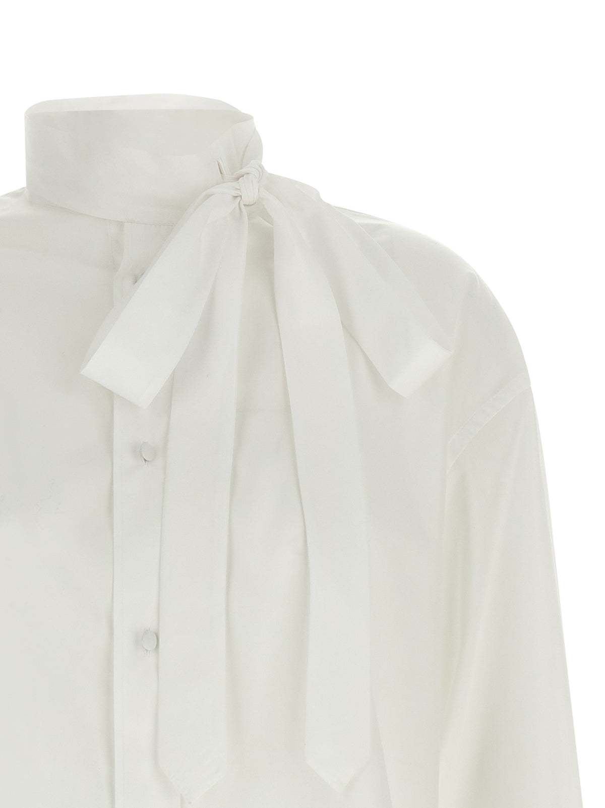 Kenzo Lavallière Collar Shirt White, view 3