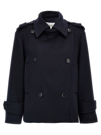 Max Mara Laveno Coat Blue