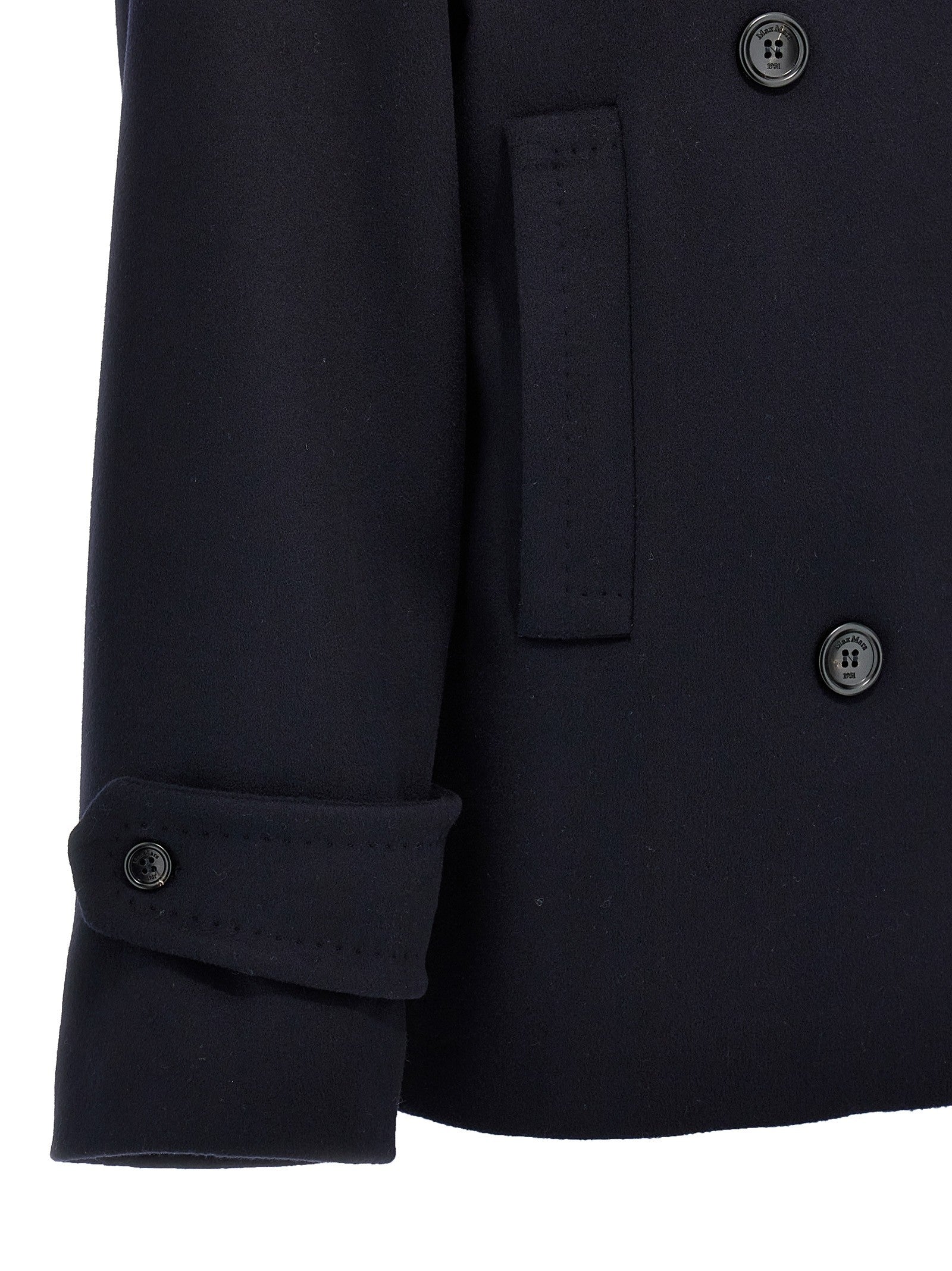 Max Mara Laveno Coat Blue