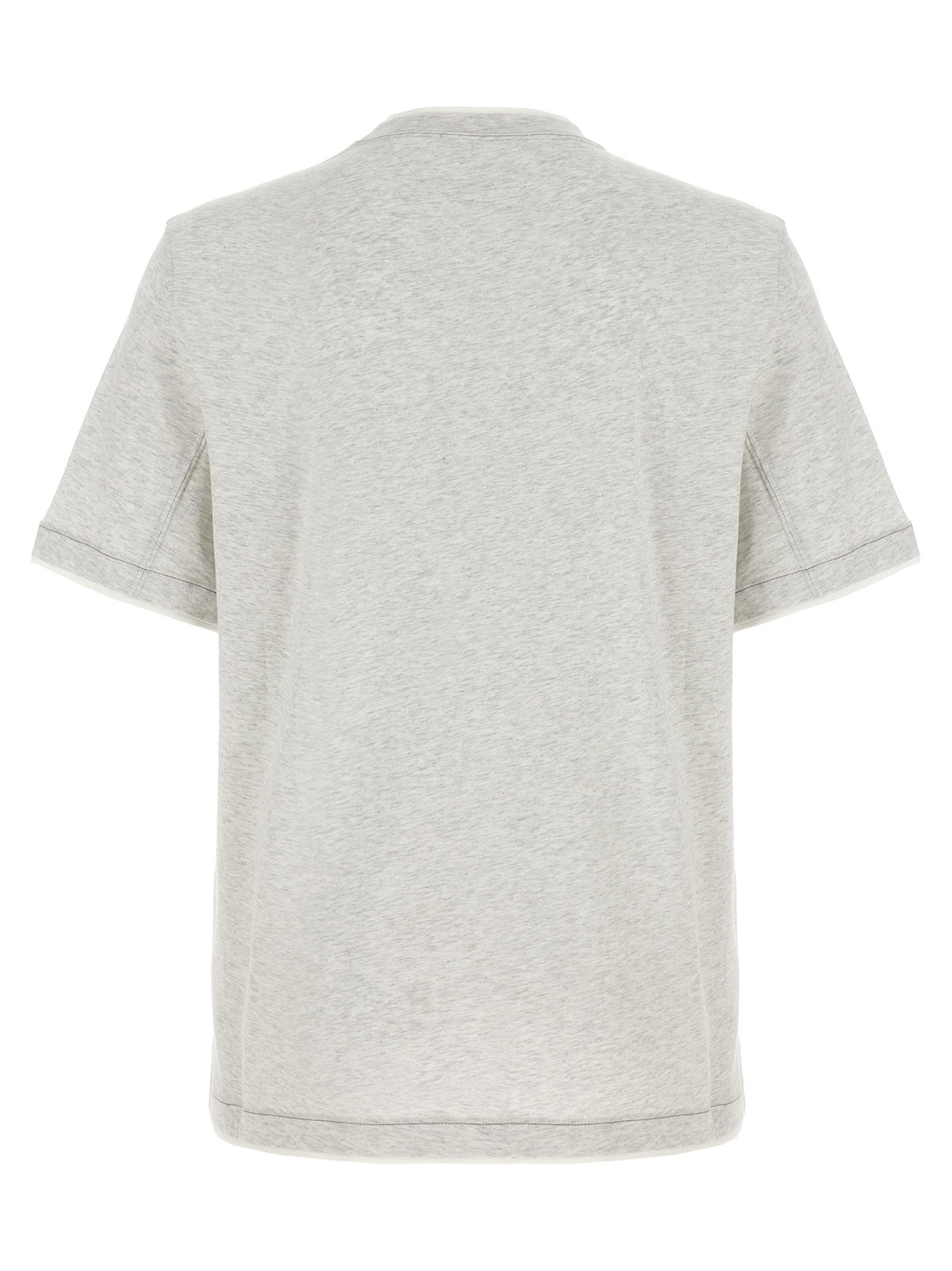 Brunello Cucinelli Layered Shirt Grey, view 2