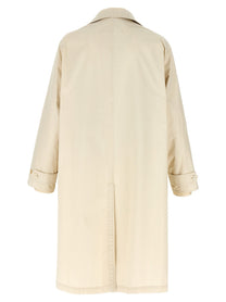Maison Margiela Layered Trench Coat Beige