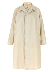 Maison Margiela Layered Trench Coat Beige