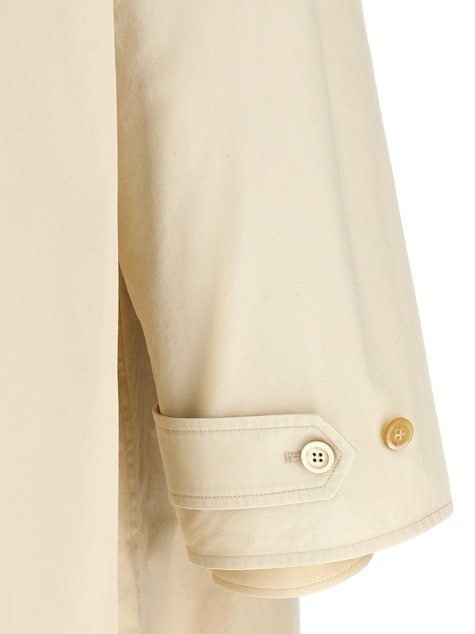 Maison Margiela Layered Trench Coat Beige