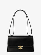 Celine Women's Le Leather Crossbody Bag Black