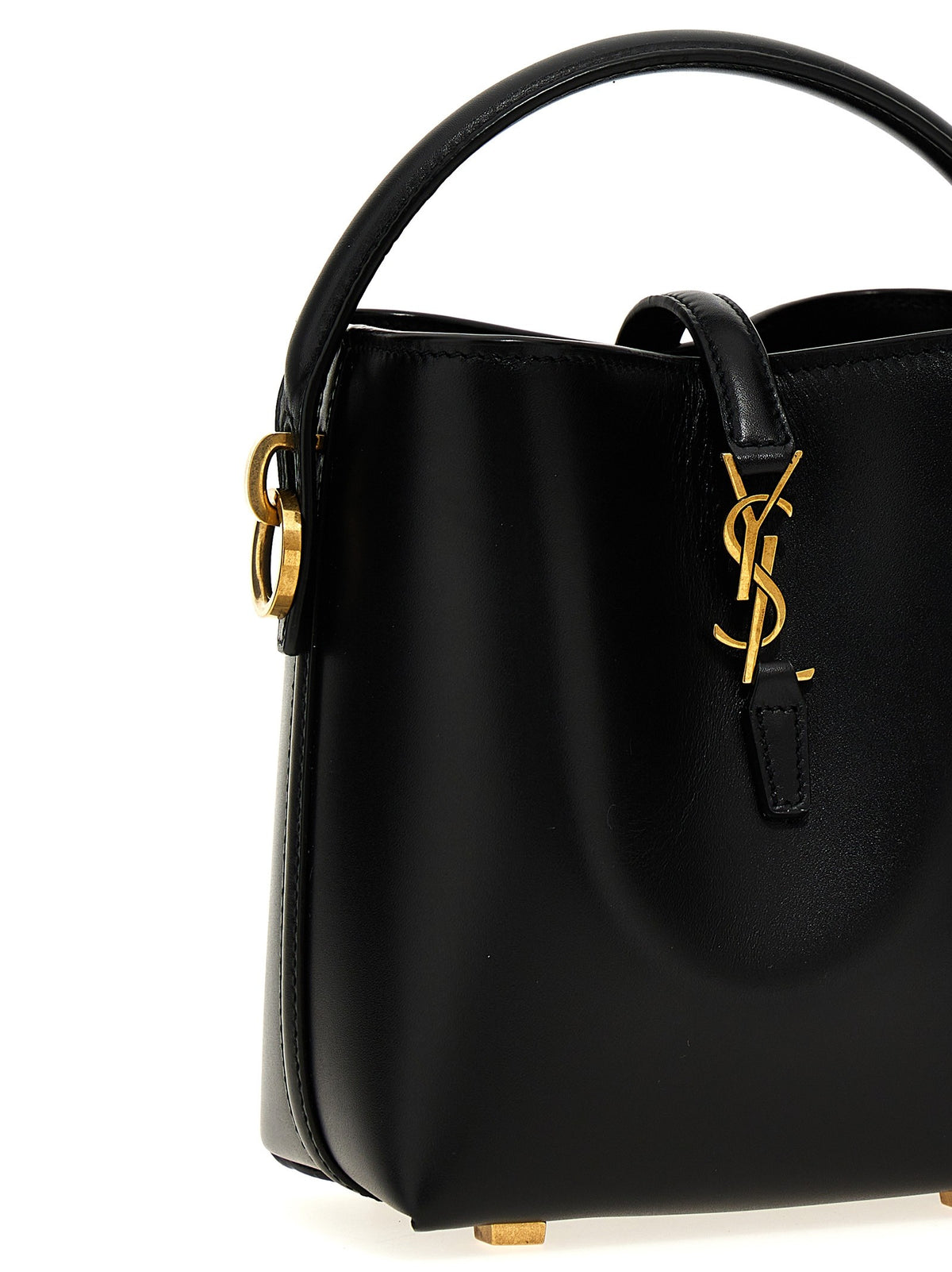 Saint Laurent Le Mini Crossbody Bag Black, view 3