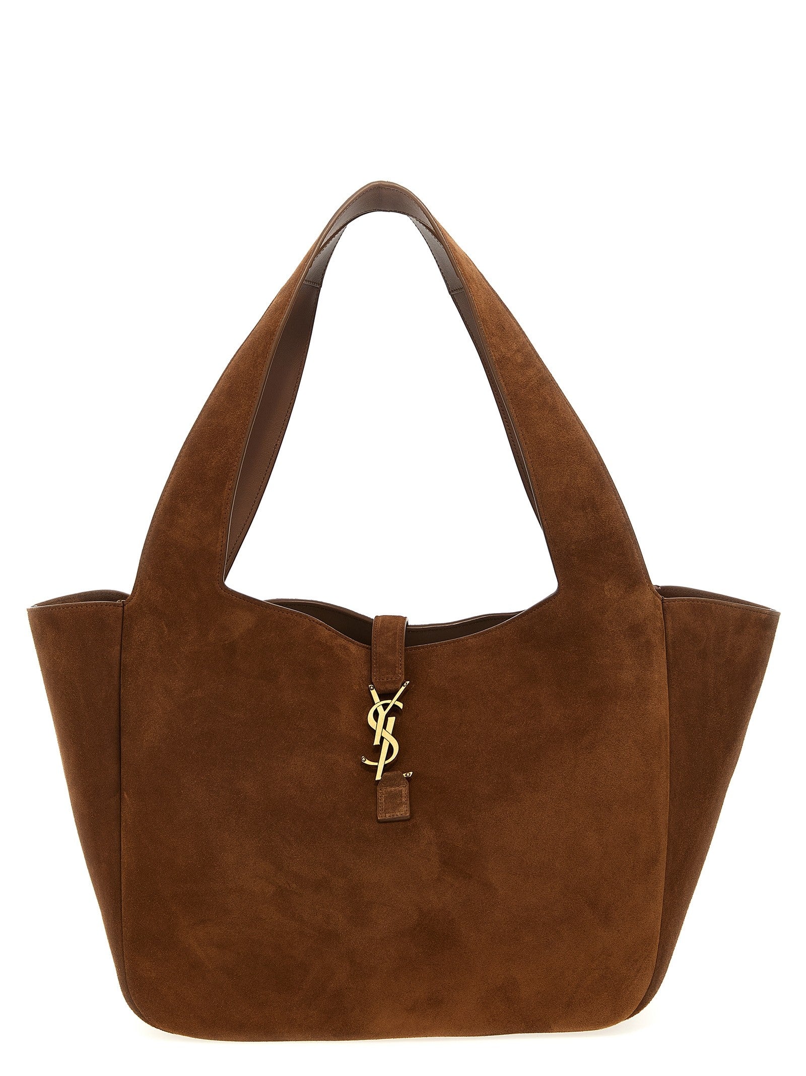 Saint Laurent Le À Bea Shoulder Bag Brown