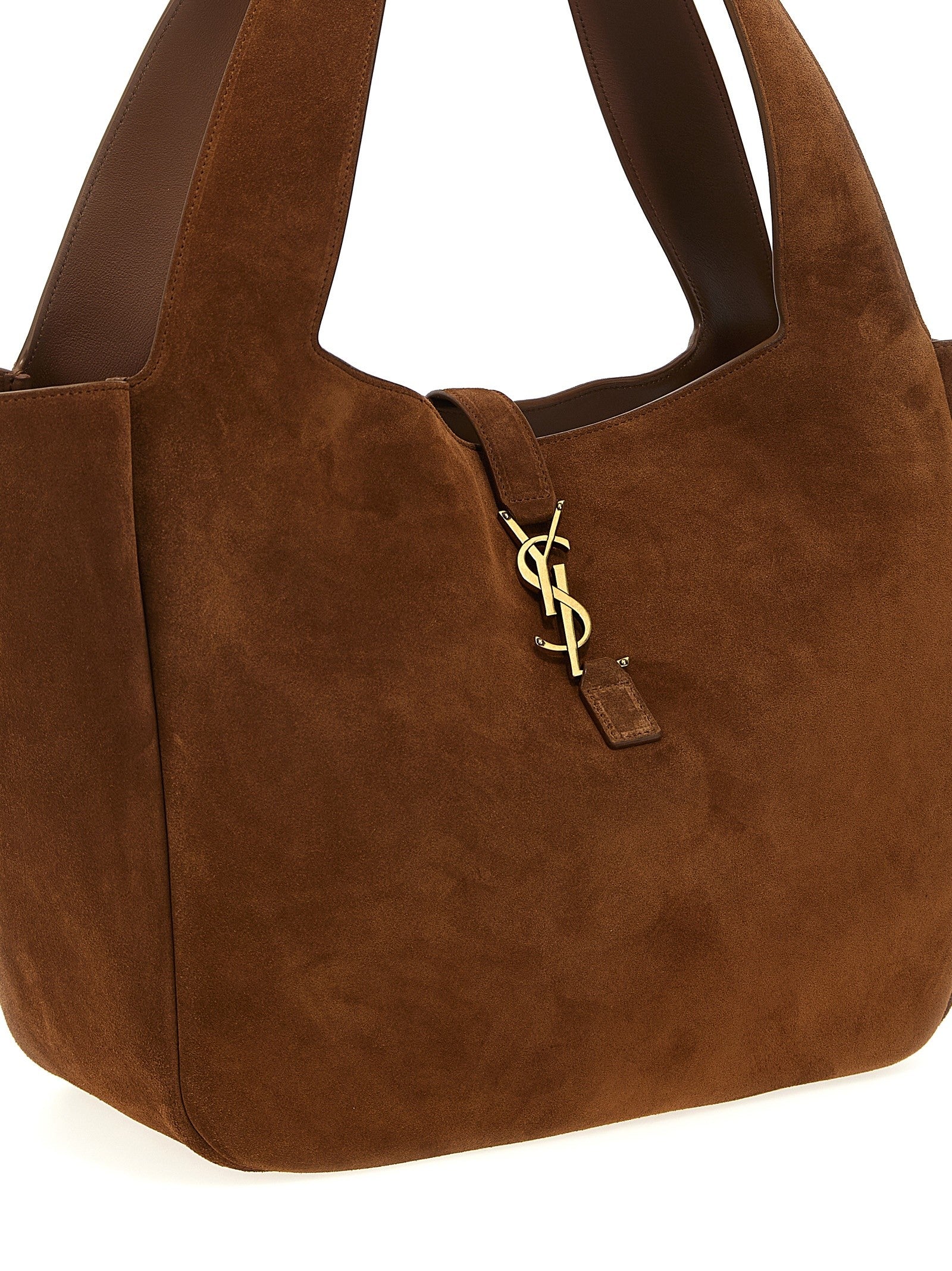 Saint Laurent Le À Bea Shoulder Bag Brown