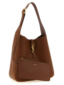 Saint Laurent Le À Large Shoulder Bag Brown, view 3