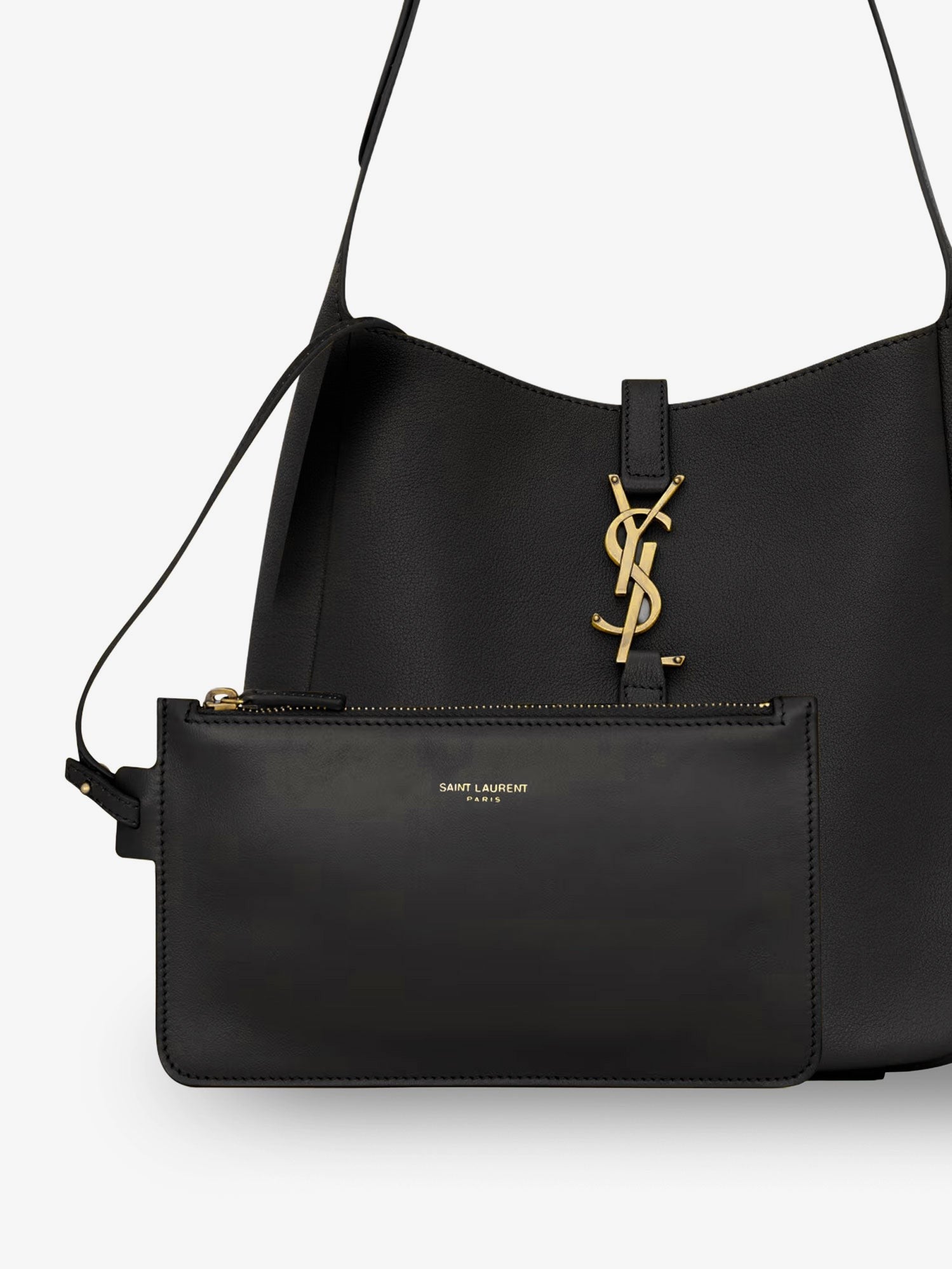 Saint Laurent Women's Micro Le À Shoulder Bag Black