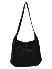 Saint Laurent Le À Midi Shopping Bag Black