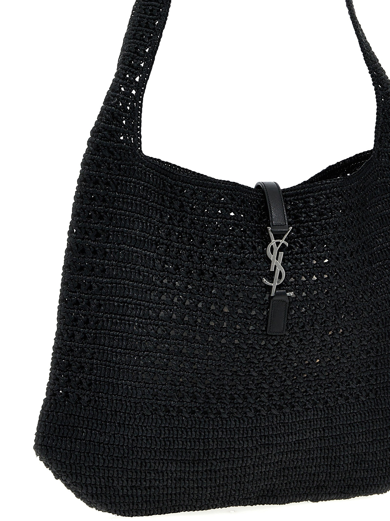 Saint Laurent Le À Midi Shopping Bag Black