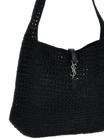 Saint Laurent Le À Midi Shopping Bag Black