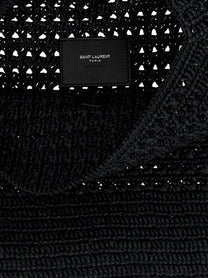 Saint Laurent Le À Midi Shopping Bag Black