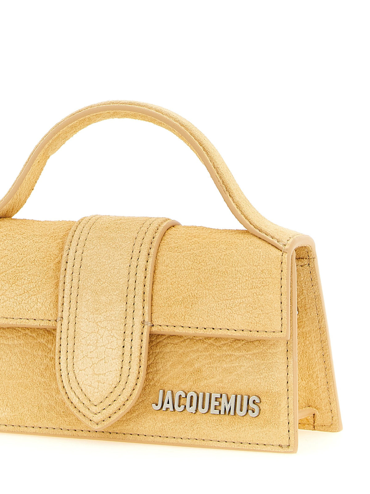 JACQUEMUS Le Bambino Handbag Yellow, view 3