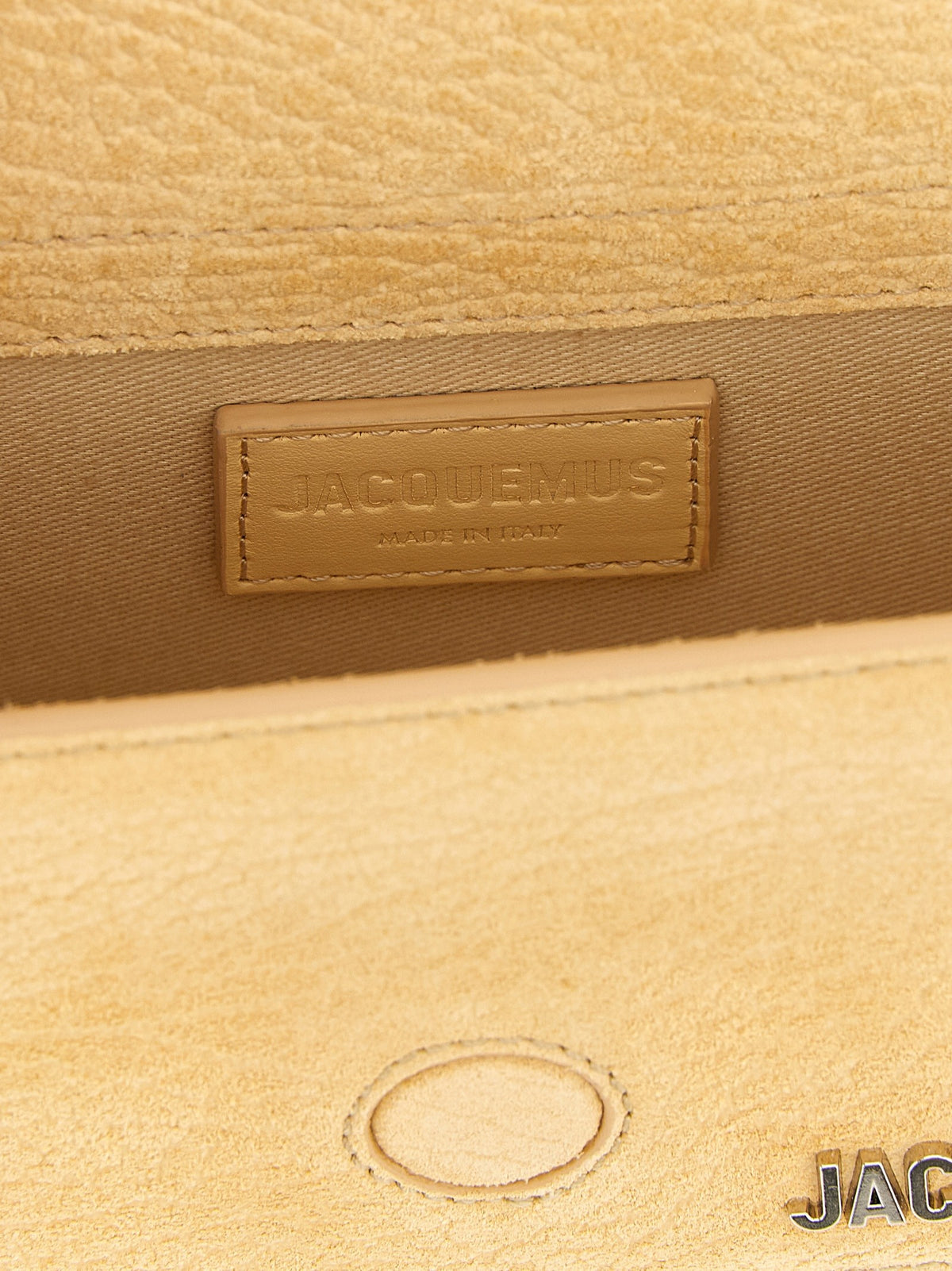 JACQUEMUS Le Bambino Handbag Yellow, view 4