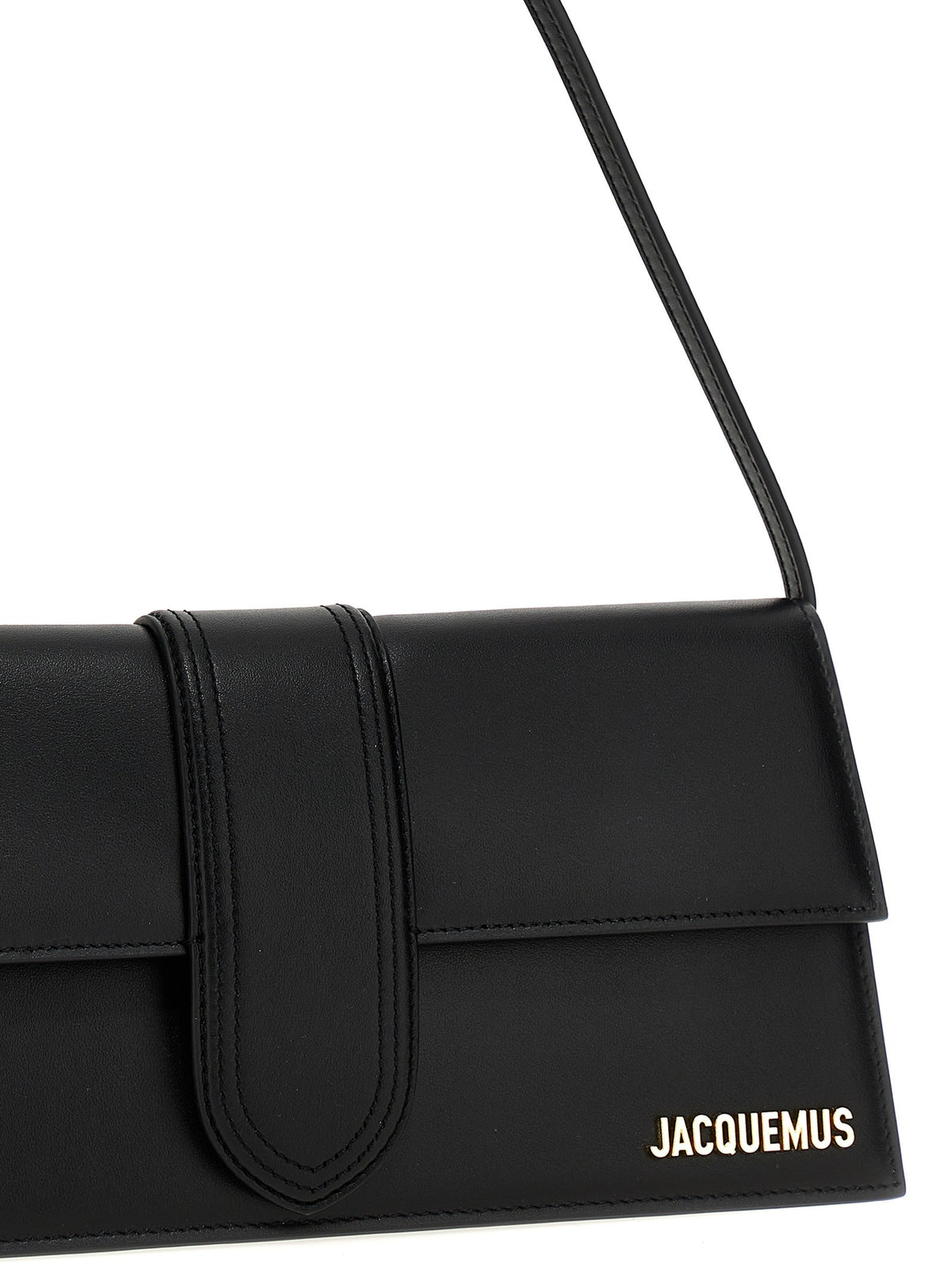JACQUEMUS Le Bambino Long Shoulder Bag Black, view 3