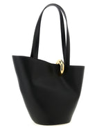 JACQUEMUS Le Bambola Moyen Shoulder Bag Black