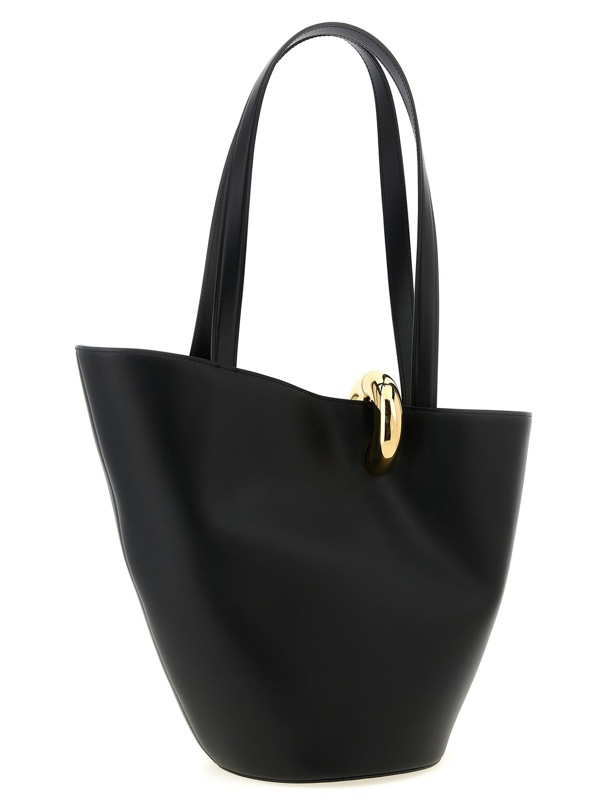 JACQUEMUS Le Bambola Moyen Shoulder Bag Black