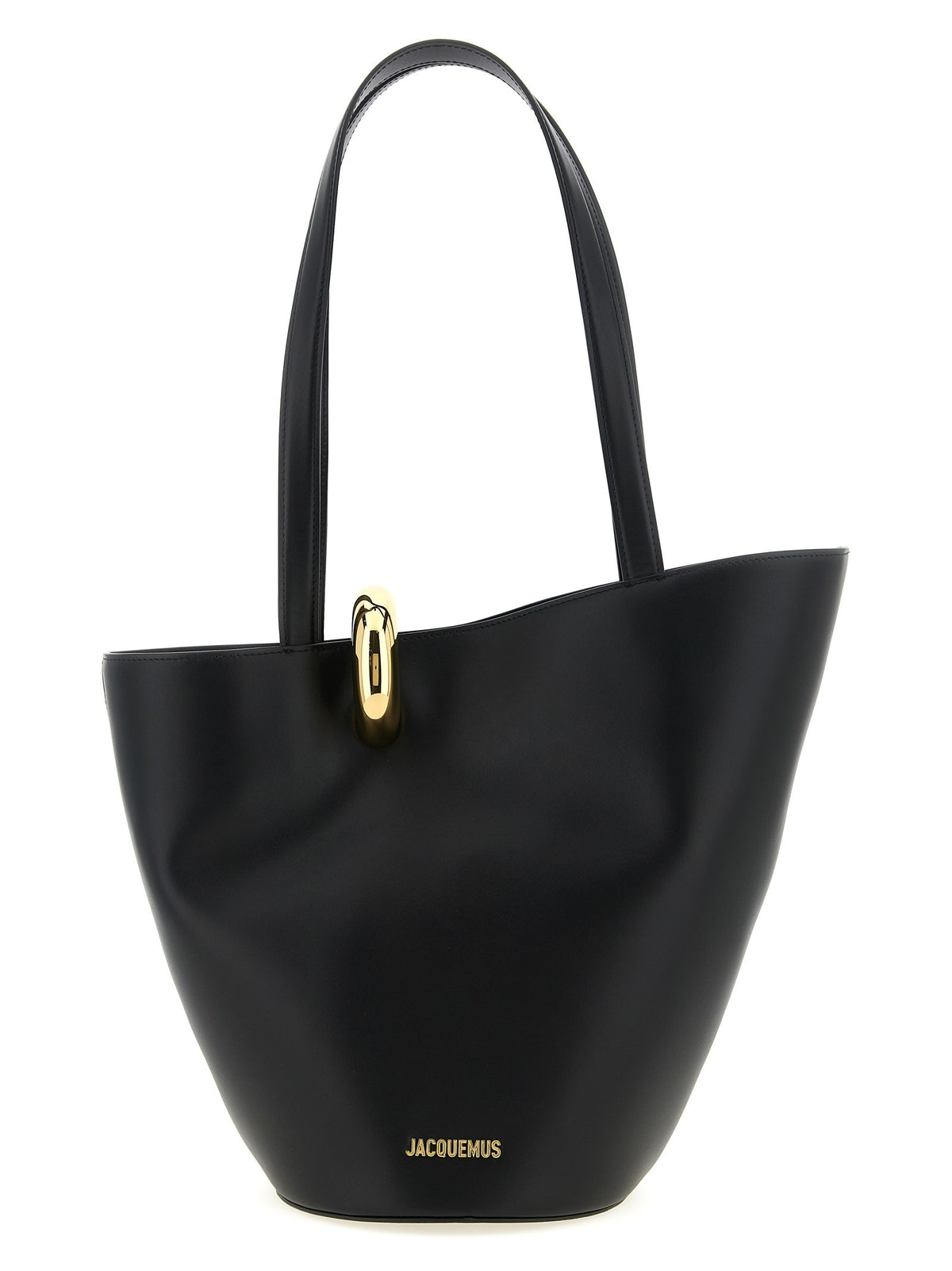 JACQUEMUS Le Bambola Moyen Shoulder Bag Black