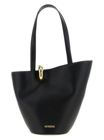 JACQUEMUS Le Bambola Moyen Shoulder Bag Black