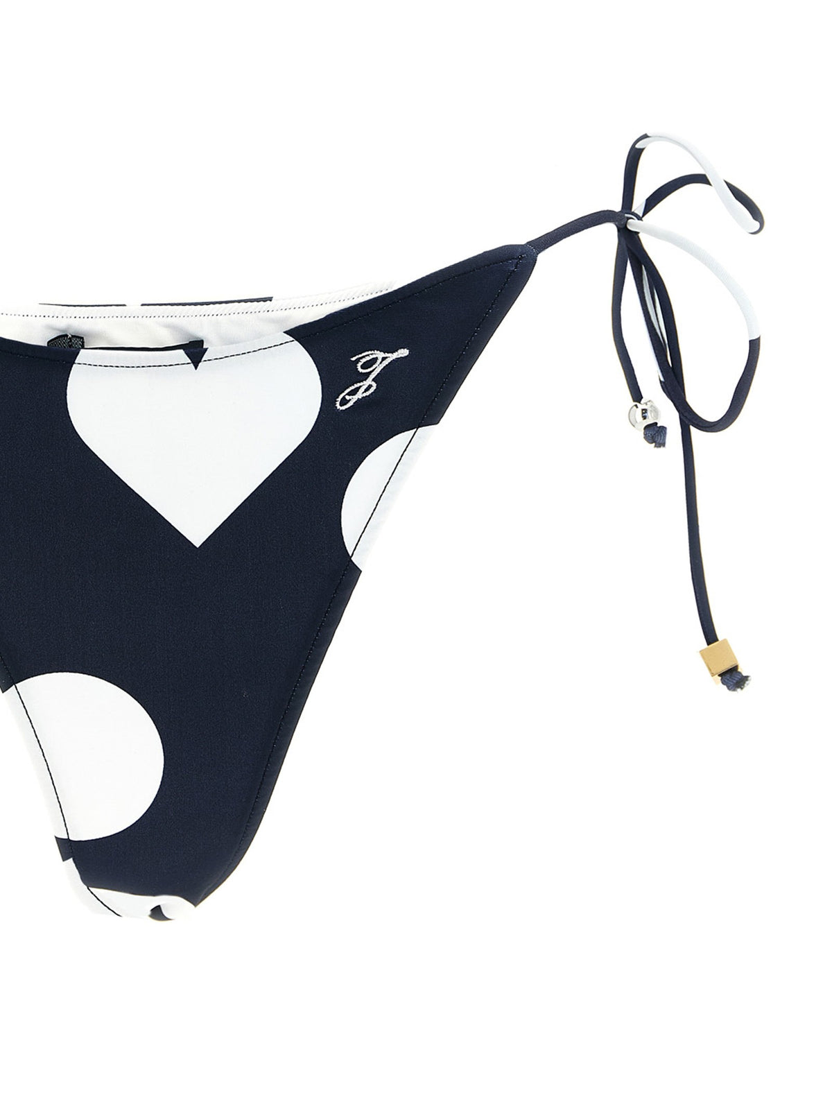JACQUEMUS Le Bas De Plage Triangle Bikini Briefs Blue, view 3