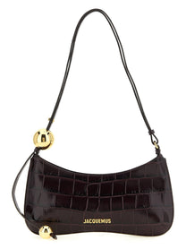 JACQUEMUS Le Bisou Perle Shoulder Bag Red