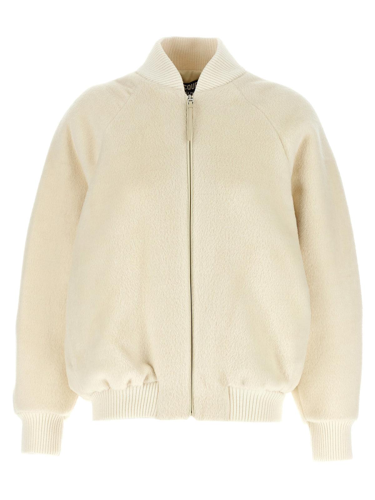 JACQUEMUS Le Blouson Pilu Bomber Jacket White