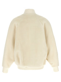 JACQUEMUS Le Blouson Pilu Bomber Jacket White