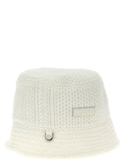 JACQUEMUS Le Bob Belo Bucket Hat White, view 2