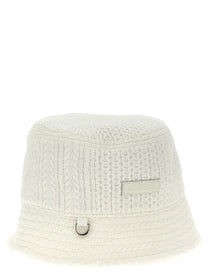 JACQUEMUS Le Bob Belo Bucket Hat White, view 2