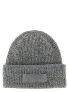 JACQUEMUS Le Bonnet Gros Grain Beanie Grey