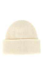 JACQUEMUS Le Bonnet Gros Grain Beanie White, view 2
