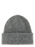 JACQUEMUS Le Bonnet Gros Grain Beanie Grey