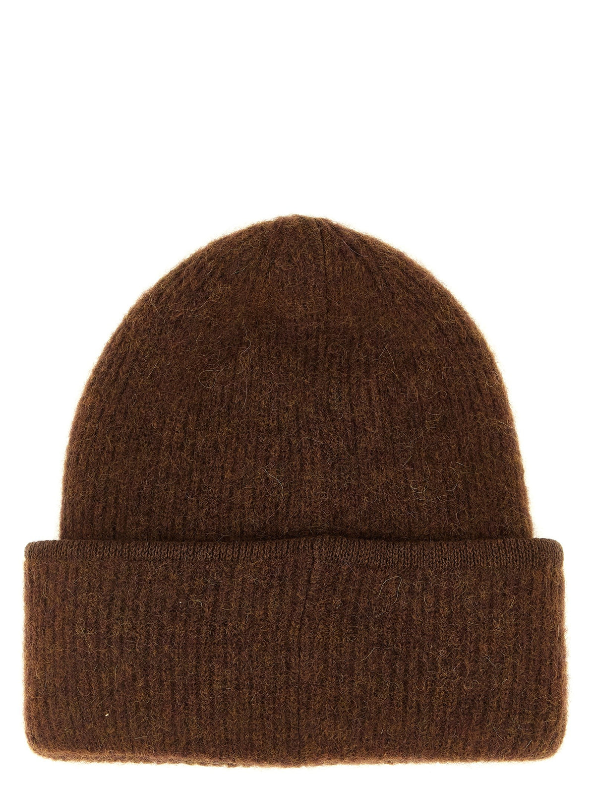 JACQUEMUS Le Bonnet Gros Grain Beanie Brown