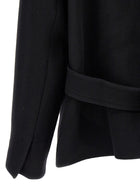JACQUEMUS Le Caban Caruso Coat Black, view 4