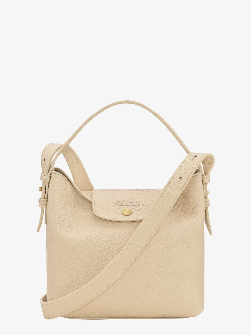 Longchamp Women's Le Cadence Leather Shoulder Bag VANILLE