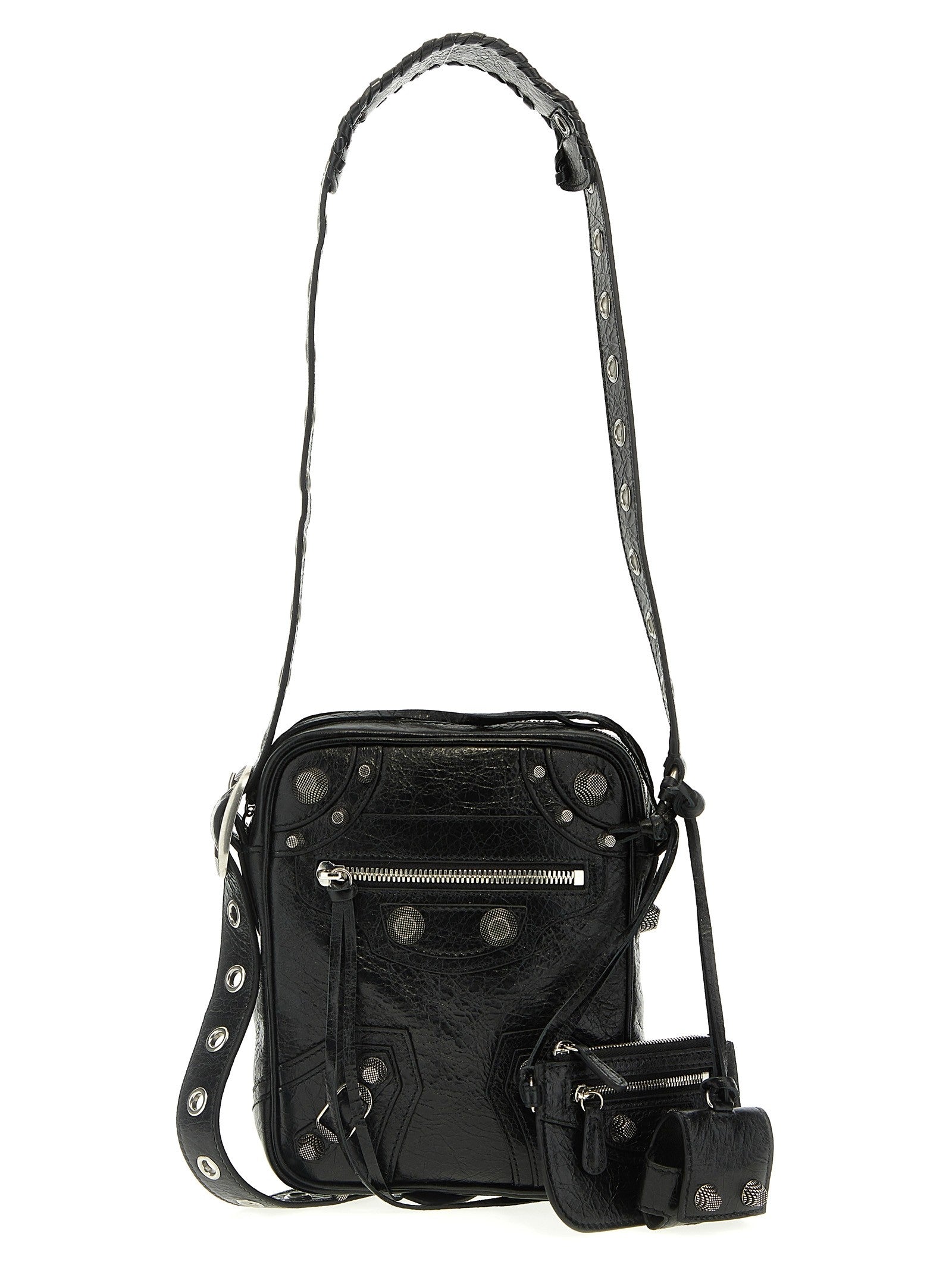 Balenciaga Le Cagole Men Crossbody Bag Black