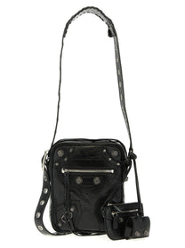 Balenciaga Le Cagole Men Crossbody Bag Black