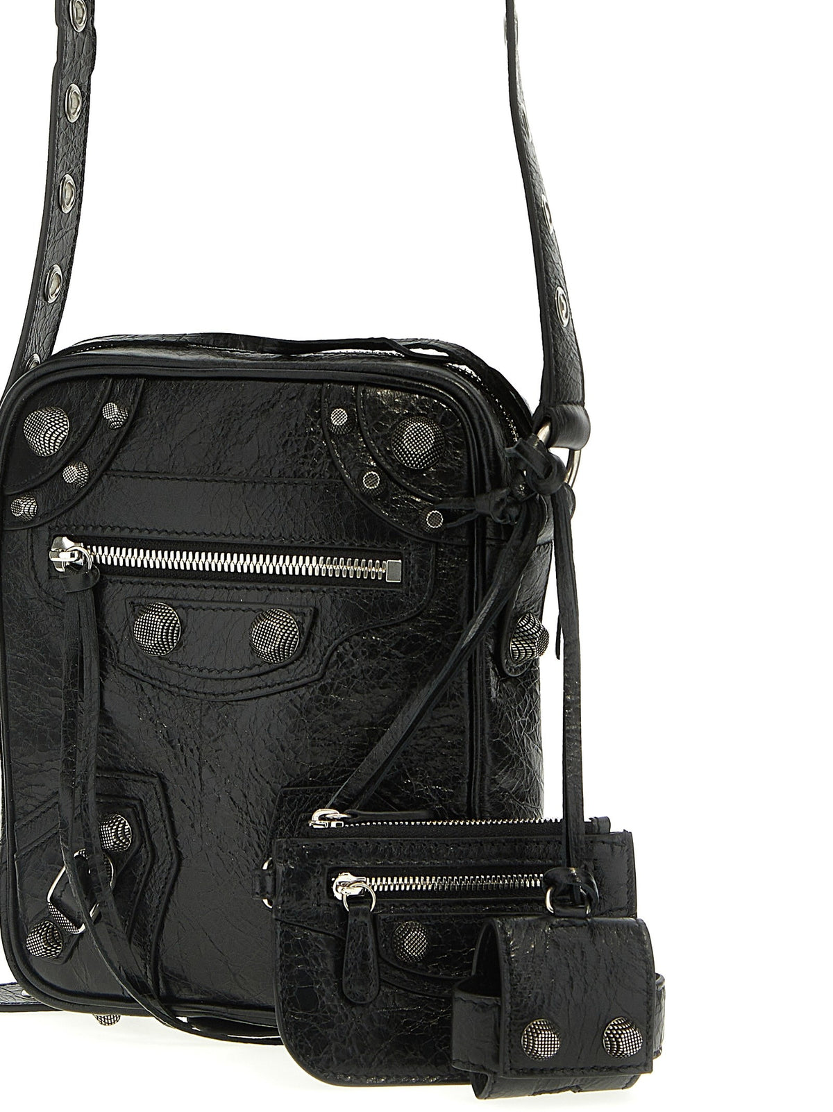 Balenciaga Le Cagole Men Crossbody Bag Black
