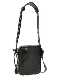 Balenciaga Le Cagole Men Crossbody Bag Black