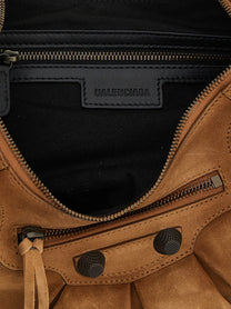 Balenciaga Le Cagole Shoulder Bag Brown