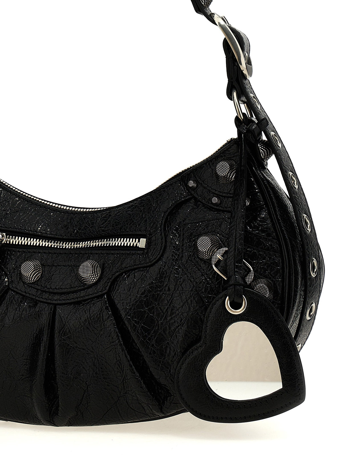 Balenciaga Le Cagole Shoulder Bag Black, view 3