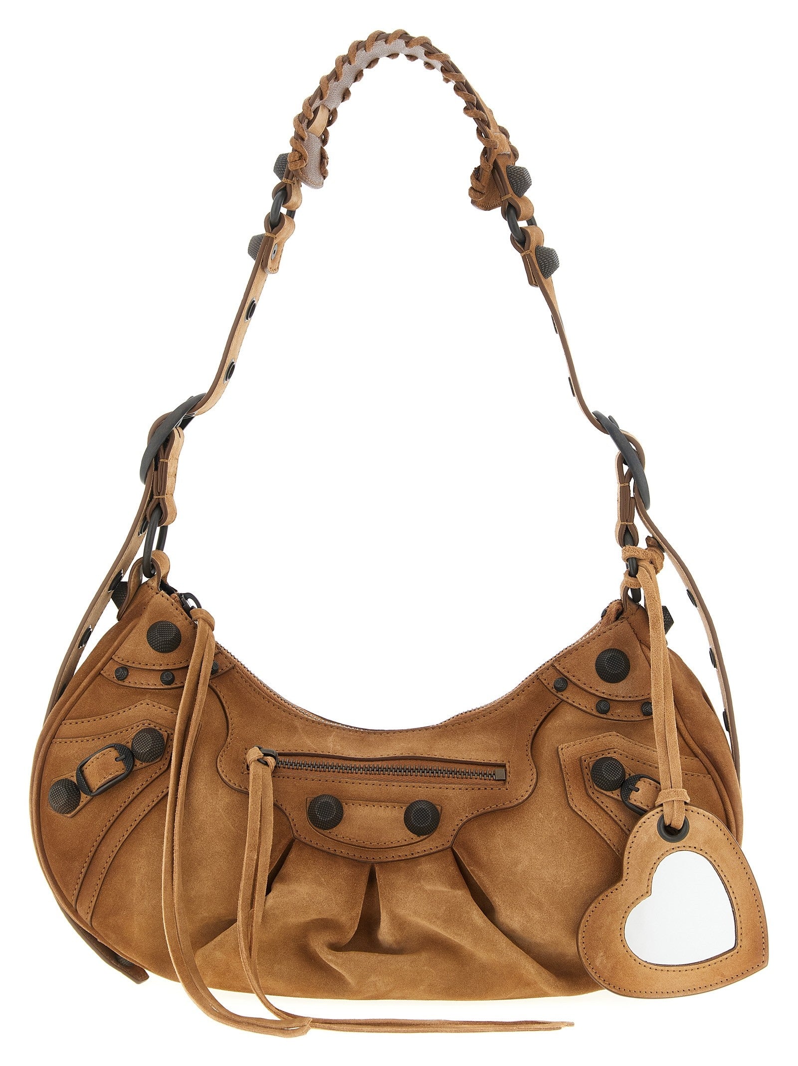 Balenciaga Le Cagole Shoulder Bag Brown