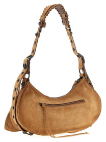 Balenciaga Le Cagole Shoulder Bag Brown