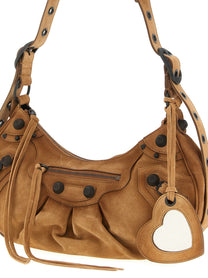 Balenciaga Le Cagole Shoulder Bag Brown