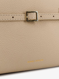 Manu Atelier Women's Le Cambon Leather Handbag White