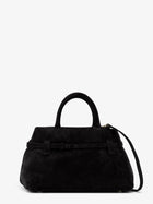 Manu Atelier Women's Le Cambon Suede Crossbody Bag Black