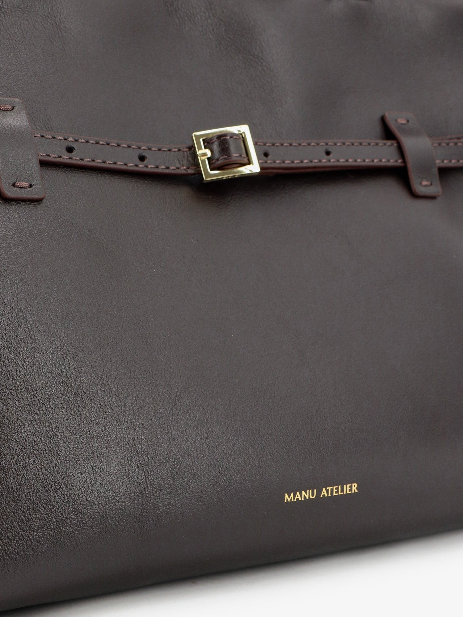 Manu Atelier Women's Le Cambon Leather Handbag Brown