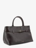 Manu Atelier Women's Le Cambon Leather Handbag Brown, view 3